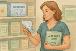 How to Choose Incontinence Products for Sensitive Skin