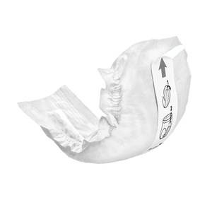 Tranquility Male Guard for light bladder leak protection; absorbent core locks in fluid and controls odor. Contoured shape with side elastics.