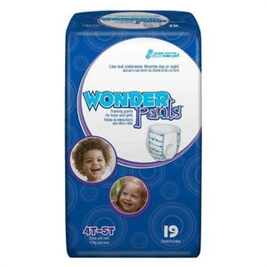 WonderPants Training Pants for boys or girls from Prevail 4T-5T packaging
