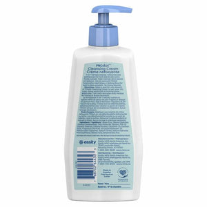 TENA ProSkin Cleansing Cream Rinse-Free Body Wash, Scented, 16.9 fl. oz. Pump Bottle packaging back