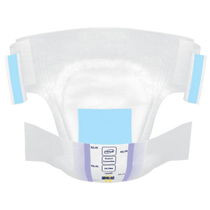 TENA Stretch Briefs Ultra Absorbency for moderate to heavier bladder and/or bowel incontinence Medium / Regular product illustration open