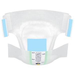 TENA Stretch Briefs Super Absorbency adult diapers for maximum incontinence protection, nighttime or extended Medium / Regular product illustration