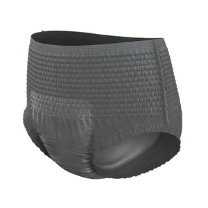 TENA ProSkin Protective disposable Underwear for Men for light bladder leak protection; 100% fully breathable technology product illustration; grey colour
