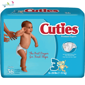 Cuties Baby Diapers Newborn to Size 6 from MyLiberty.life