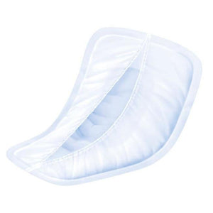 Molicare Premium Men's Anatomical Fit Pads in 4 Drops absorbency pads for bladder leak protection, product illustration