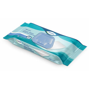 TENA ProSkin Washcloths: Classic Premoistened Wipes 7.9" x 12.5” or 20 x 31.7 cm - Freshly scented; 48 wipes per pack, 12 packs or 576 wipes per case