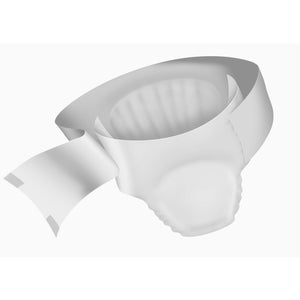 Prevail Specialty Sized Briefs - Bariatric Adult Diapers - B size fits up to 100" waist product illustration