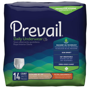 Prevail Protective Pull-on Disposable Underwear - Extra Absorbency Extra Large package front