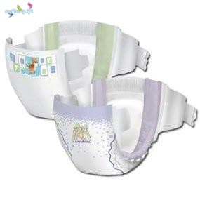 Cutie Baby Diaper From Newborn to size 6 Diaper for boys and girls, product illustration