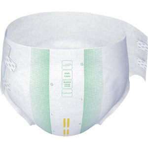TENA ProSkin Super incontinence briefs for nighttime and extended wear protection, product illustration in Large